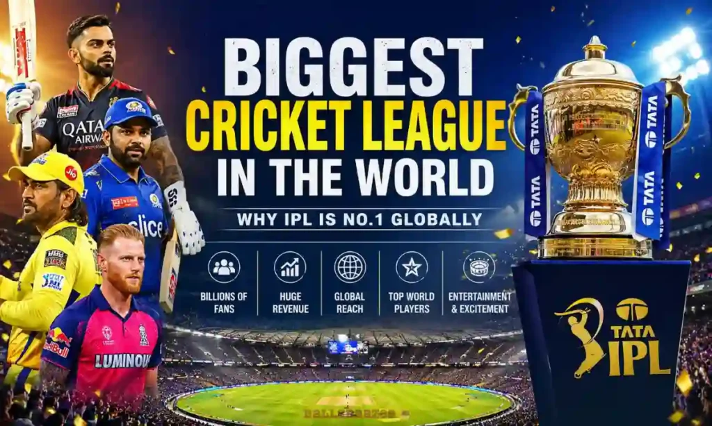 biggest cricket league in the world