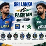 sri lanka national cricket team vs pakistan national cricket team timeline