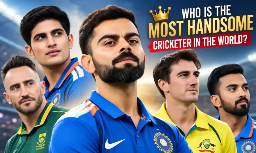 most handsome cricketer in the world